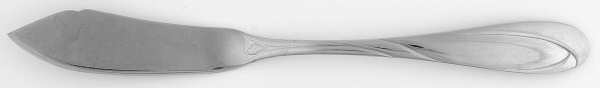 Nicole (Stainless) Flat Handle Master Butter Knife by Farberware