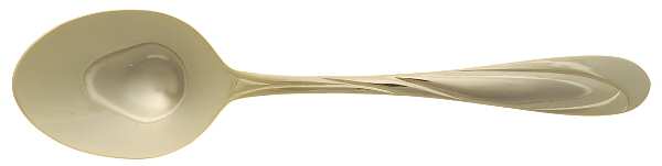 Nicole-Gold (Gold Electroplate) Place/Oval Soup Spoon