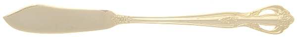 Regal-Gold (Gold Electroplate) Flat Handle Master Butter Knife