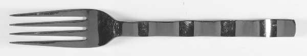 Rollercoaster (Stainless) Solid Serving Fork