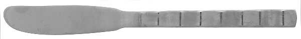 Rollercoaster (Stainless) Flat Handle Master Butter Knife