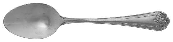 Rosebud (Stainless) Place/Oval Soup Spoon