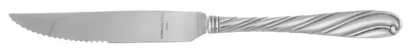 Swirl (Stainless) Steak Knife Individual Hollow, Serrate HC