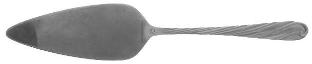 Swirl (Stainless) All Stainless Pie Server