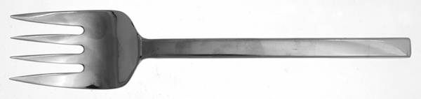FTU2 (Stainless) Medium Solid Cold Meat Serving Fork