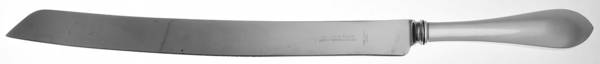 Adams (Sterling, 1944) Wedding Cake Knife with Stainless Blade