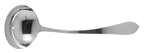 Adams (Sterling, 1944) Solid Piece Cream Ladle