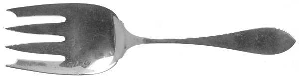 Adams (Sterling, 1944) Solid Salad Serving Fork