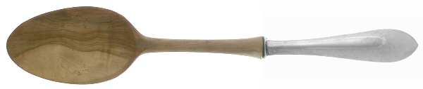 Adams (Sterling, 1944) Salad Serving Spoon Wooden Bowl