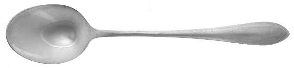 Adams (Sterling, 1944) Round Bowl Soup Spoon (Bouillon)