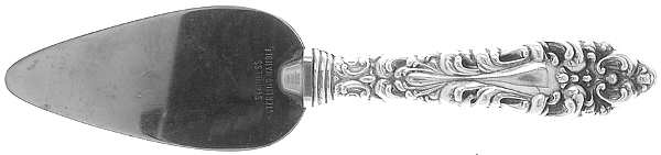 Athene-Crescendo (Sterling, 1890) Cheese Server with Stainless Blade