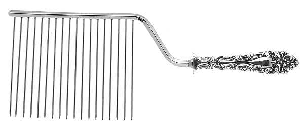 Athene-Crescendo (Sterling, 1890) Cake Breaker with Silverplate Prongs