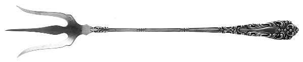 Athene-Crescendo (Sterling, 1890) Large Lettuce Serving Fork
