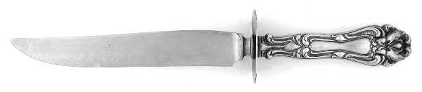 Athene-Crescendo (Sterling, 1890) Small Carving Knife W/Sterling Guard