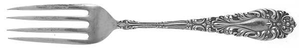 Athene-Crescendo (Sterling, 1890) Solid Youth Tea Fork