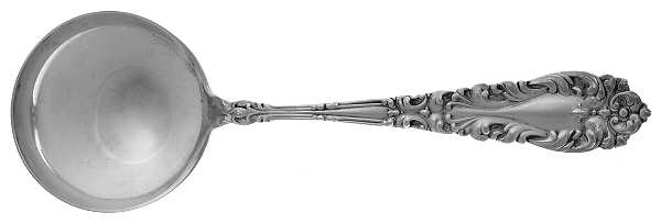 Athene-Crescendo (Sterling, 1890) Round Bowl Soup Spoon (Bouillon)