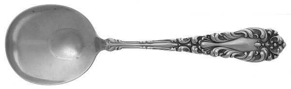 Athene-Crescendo (Sterling, 1890) Round Bowl Soup Spoon (Gumbo)
