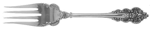 Botitcelli (Sterling, 1949) Medium Solid Cold Meat Serving Fork