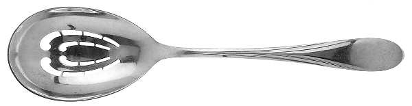 Concord-Yankee Clipper (Sterling, 1930) Solid Pierced Casserole Spoon