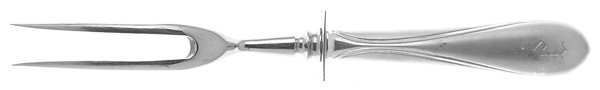 Concord-Yankee Clipper (Sterling, 1930) Small Steak Carving Fork with Stainless Prongs