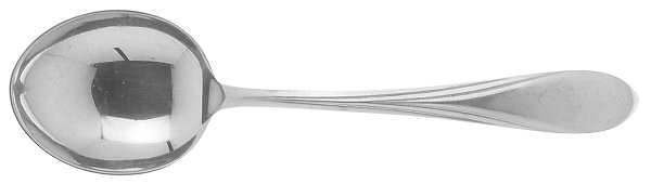 Concord-Yankee Clipper (Sterling, 1930) Round Bowl Soup Spoon (Cream Soup)