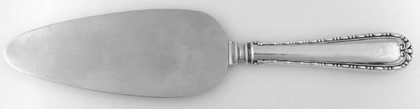 Crystal (Sterling, 1922) Pie Server with Stainless Blade