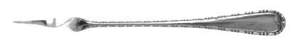 Crystal (Sterling, 1922) One Tine Butter Pick
