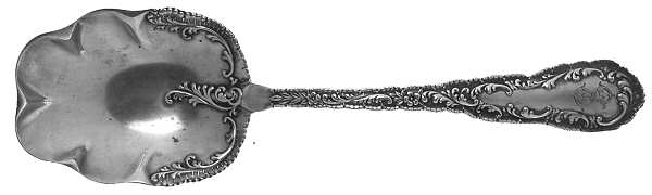 Damascus (Sterling, 1894) Small Solid Berry/Casserole Spoon