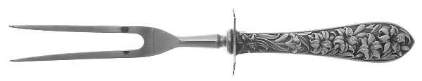 FWS1 (STERLING) Small Steak Carving Fork with Stainless Prongs