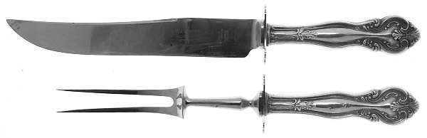 FWS3 (STERLING) Small Stainless Blade 2-Piece Steak Carving Set