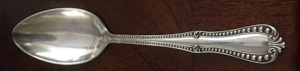 Georgian Bead (Sterling) Teaspoon