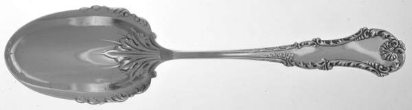 George III (Sterling, 1891) Solid Salad Serving Spoon