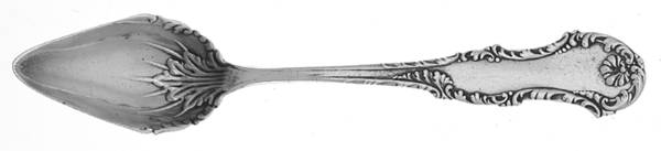 George III (Sterling, 1891) Fruit/Orange Spoon