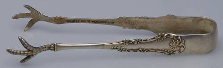 George III (Sterling, 1891) Small Sugar Tongs
