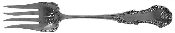 George III (Sterling, 1891) Large Chipped Beef Fork