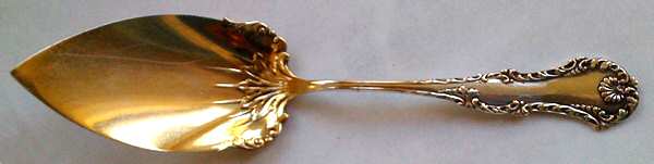 George III (Sterling, 1891) Large Solid Pie Knife