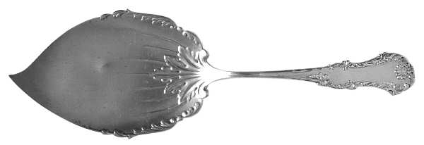George III (Sterling, 1891) Solid Ice Cream Serving Knife