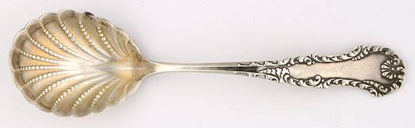 George III (Sterling, 1891) Sugar Shell Spoon