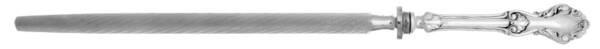 Georgian Shell (Sterling, 1948) Sharpener Knife with Steel Rod HC