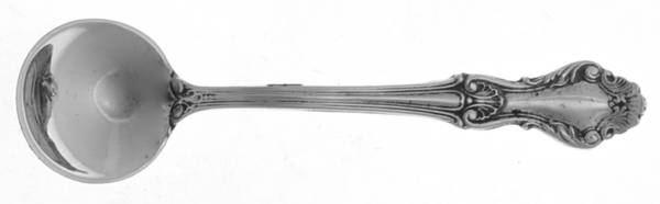 Georgian Shell (Sterling, 1948) Individual Salt Spoon
