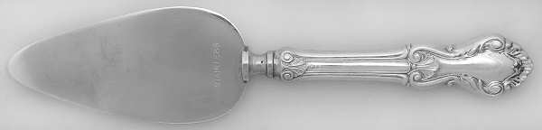 Georgian Shell (Sterling, 1948) Cheese Server with Stainless Blade