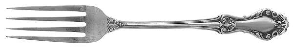 Georgian Shell (Sterling, 1948) Youth Fork