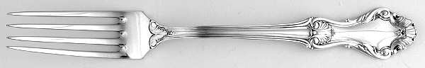 Georgian Shell (Sterling, 1948) Fork