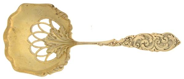 Gladstone (Sterling, 1891) Pierced Almond Spoon