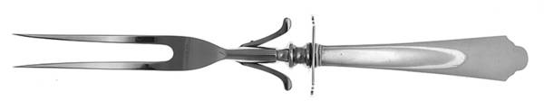 Governor Winthrop (Sterling) Large Stainless-Prong Roast Carving Fork