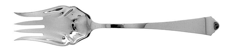 Governor Winthrop (Sterling) Small Solid Cold Meat Serving Fork