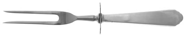 Governor Winthrop (Sterling) Small Steak Carving Fork with Stainless Prongs