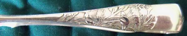 Hagie (Sterling, 1885) Large Sugar Tongs