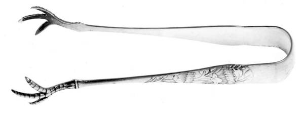 Hagie (Sterling, 1885) Small Sugar Tongs
