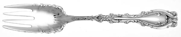 Josephine (Sterling, 1890, No Monograms) Individual Solid Fish Fork